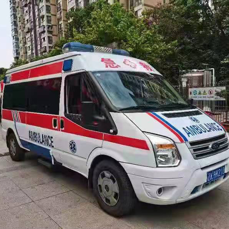 石门长途救护车护送病人返乡